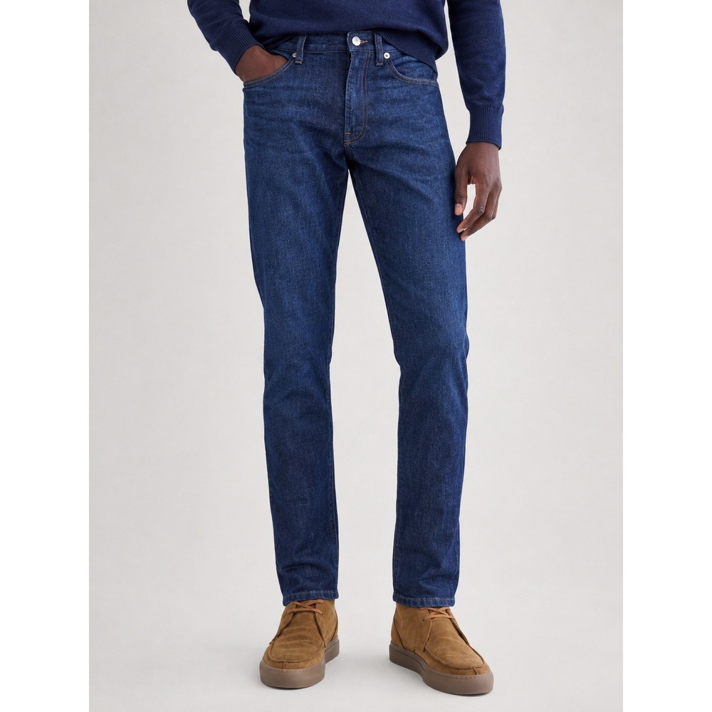 Everlane The Selvedge Slim Fit Jeans Men's 30x30 Dark Wash Stretch Denim Minimal